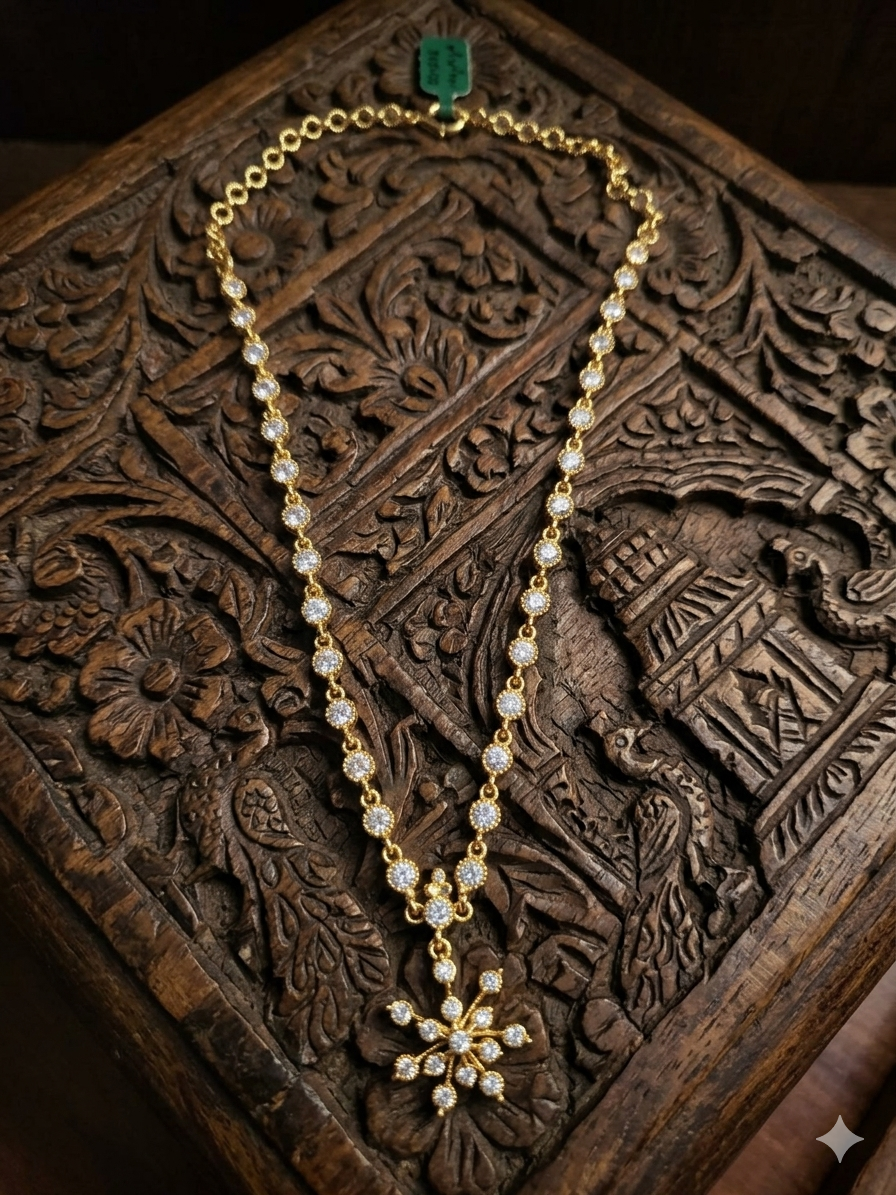 Vintage style panchaloham Necklace - Image 4
