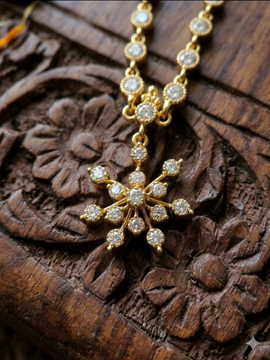 Vintage style panchaloham Necklace - Image 2