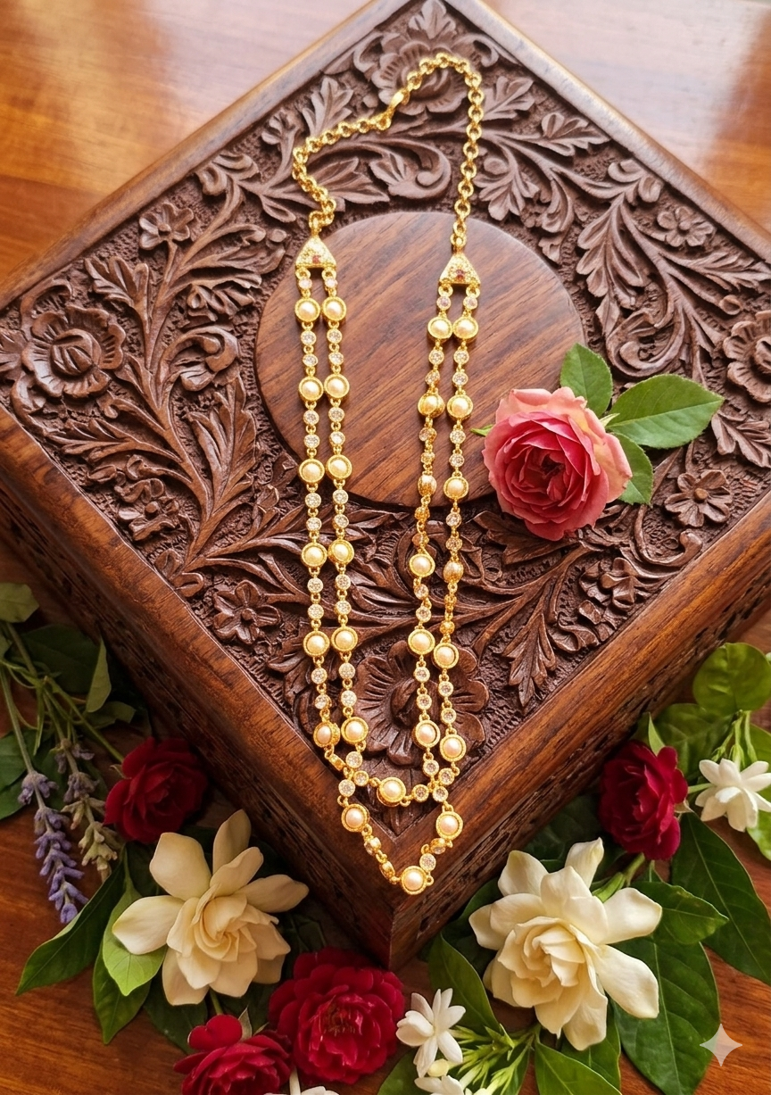 Vintage style panchaloham Necklace