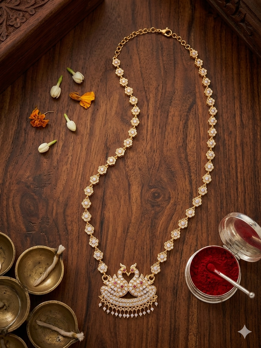 Vintage style panchaloham Necklace